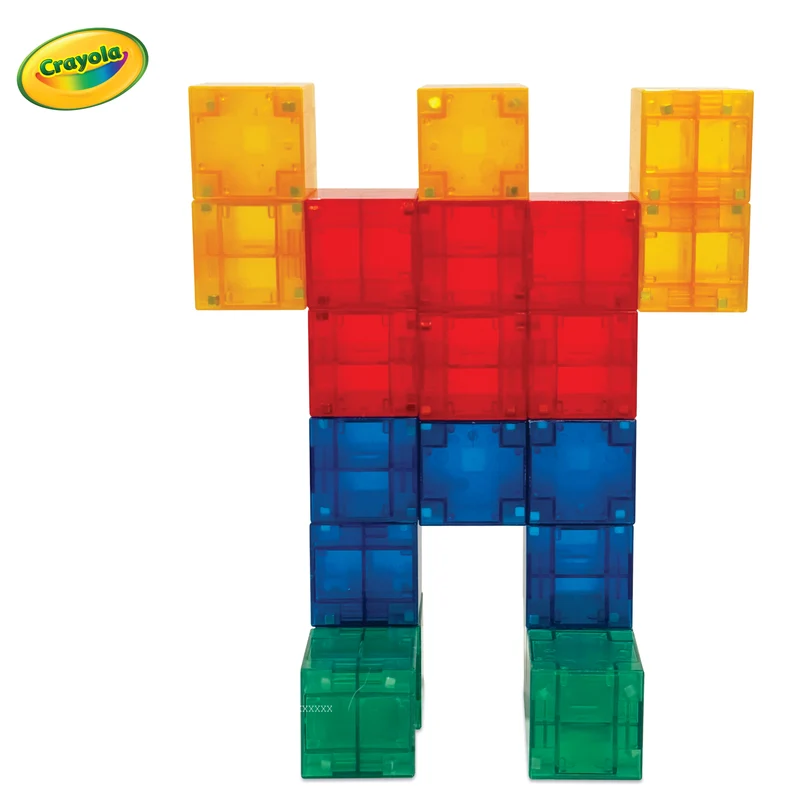 Crayola Bold & Bright Magnetic Pip Cubes 24-Piece Set
