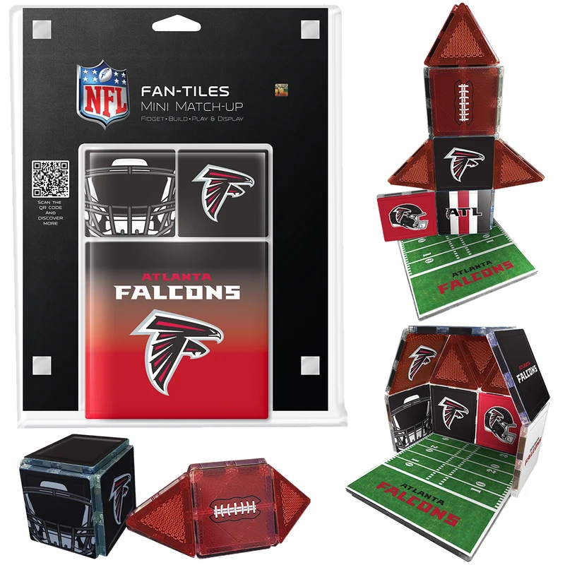 Atlanta Falcons Mini Fan Tiles 17 Piece Set