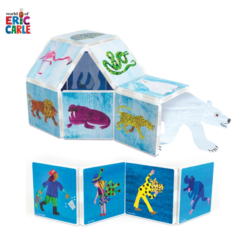 Eric Carle Polar Bear With From Head To Toe Bonus Set 24 Piece