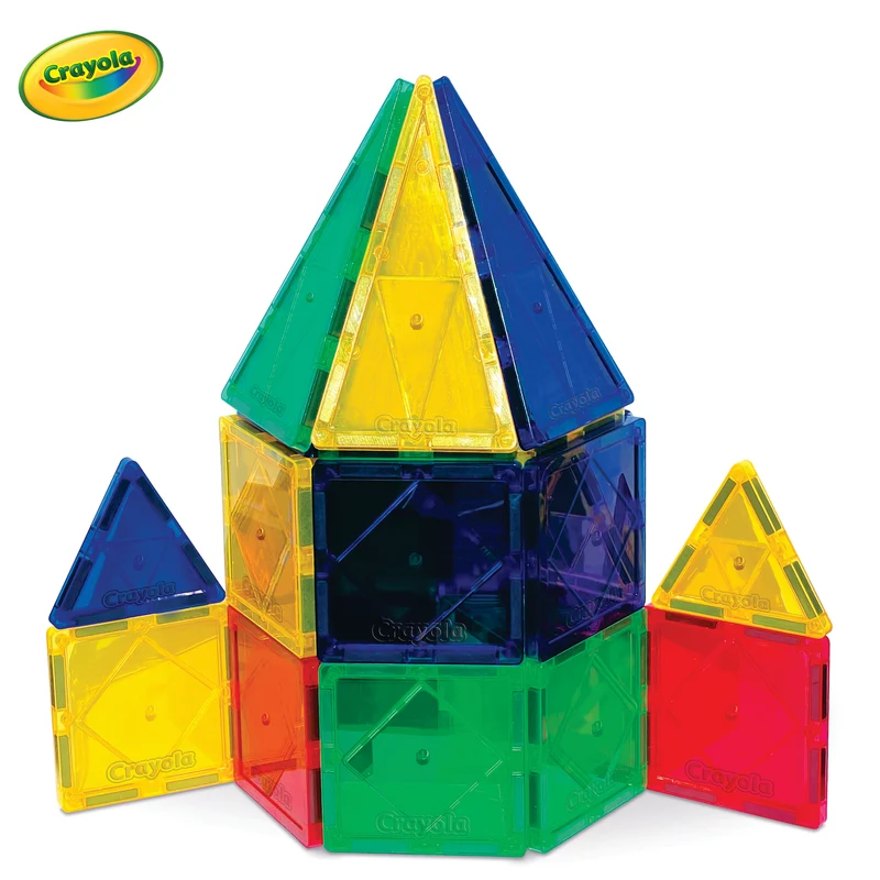 Crayola Bold Magnetic Tiles 24-Piece Set