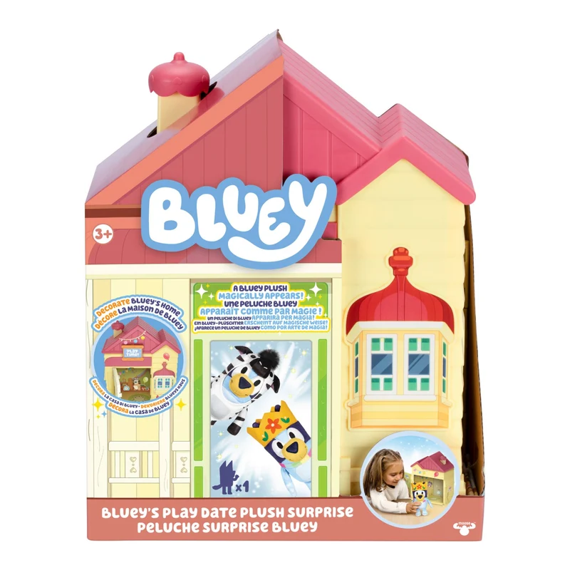 BLUEY, Play Date Plush Surprise