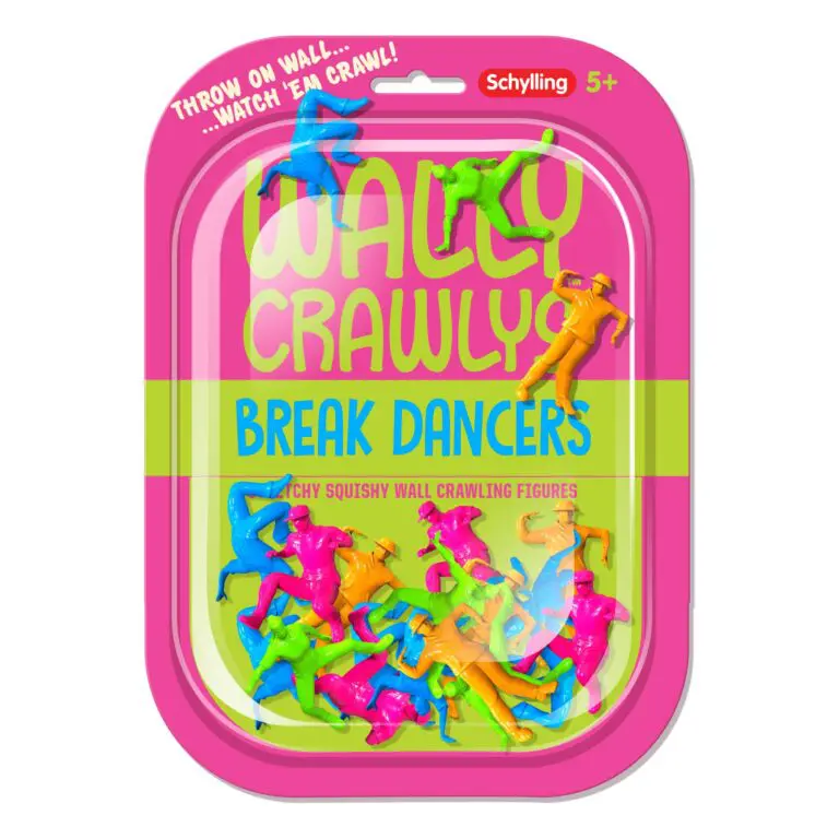 Throw & Squeeze Breakdancers Wally Crawlys