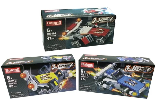 Byggsats Racing Blocks