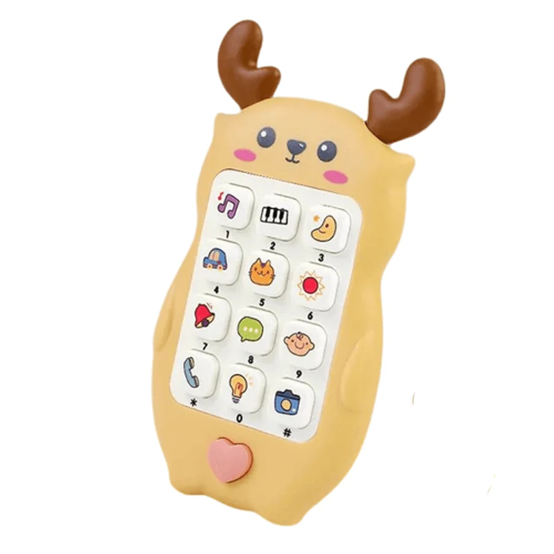 Sensorisk Babyleksak Telefon – Stimulerar Sinnesutveckling och Lek