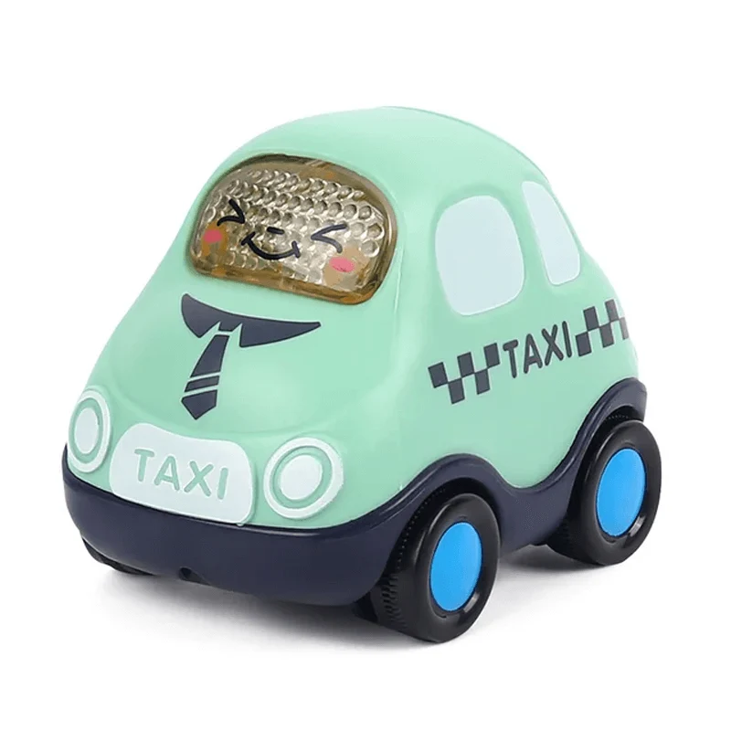 Mini Dragbakningsbil för Småbarn – Gummibilsdesign och Utbildande Lek