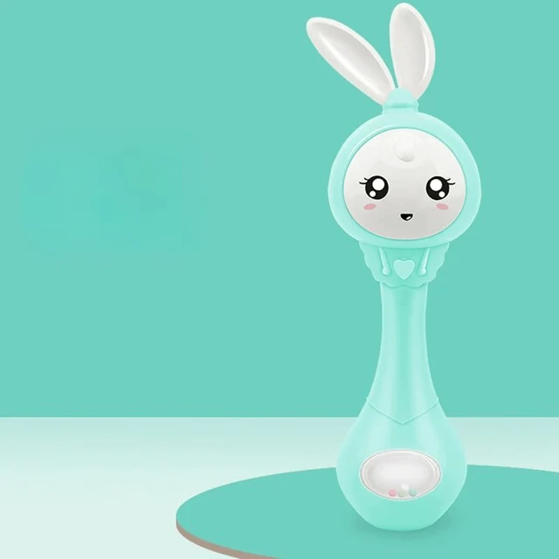 Baby Rattle med Blinkande Ljus och Musik – Greppvänlig och Säker