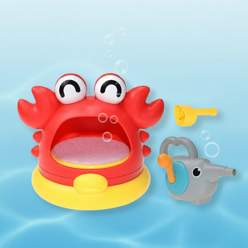 BubblePlay – Lärorikt & roligt – Krab Bubbel-badleksak