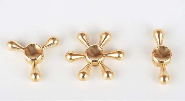 Fidget Spinner Gold Drops