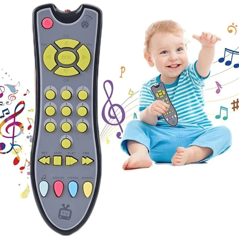Baby Leksak TV-fjärrkontroll – Musikalisk & Pedagogisk För Spädbarn