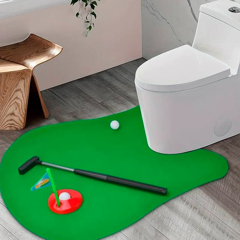 Toalettgolf - När du vill göra hole-in-one i det lilla rummet!