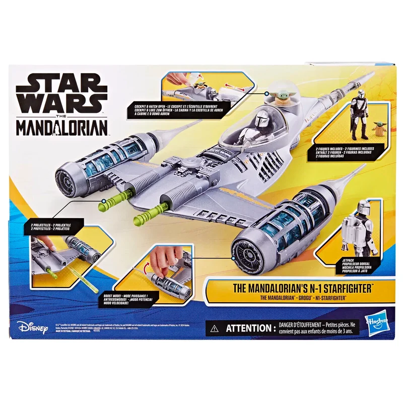 Star Wars Starfighter N1 & Figure 10 cm