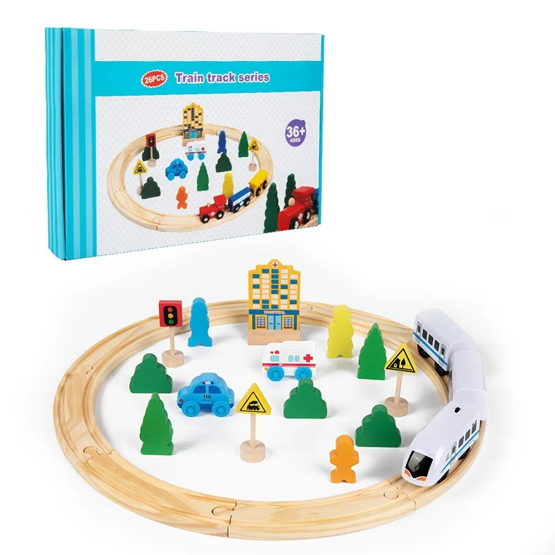 Tågbana med eltåg