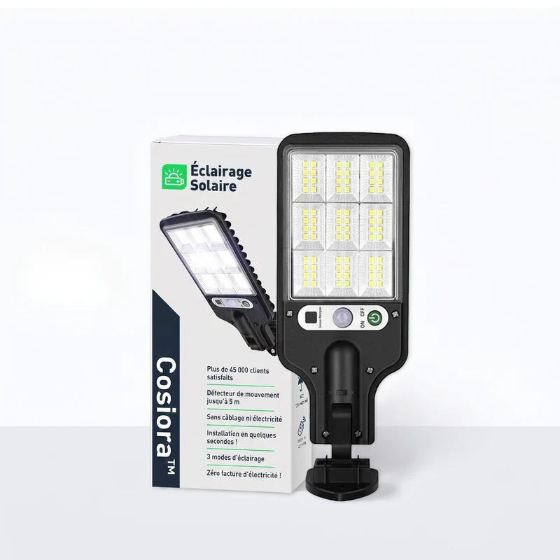 Lampe Solaire Extérieure Détecteur de Mouvement