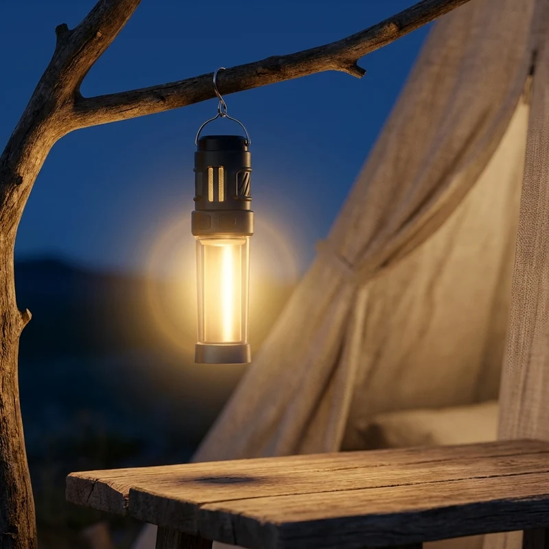 Lampe Anti-Moustique Camping Rechargeable 3000mAh
