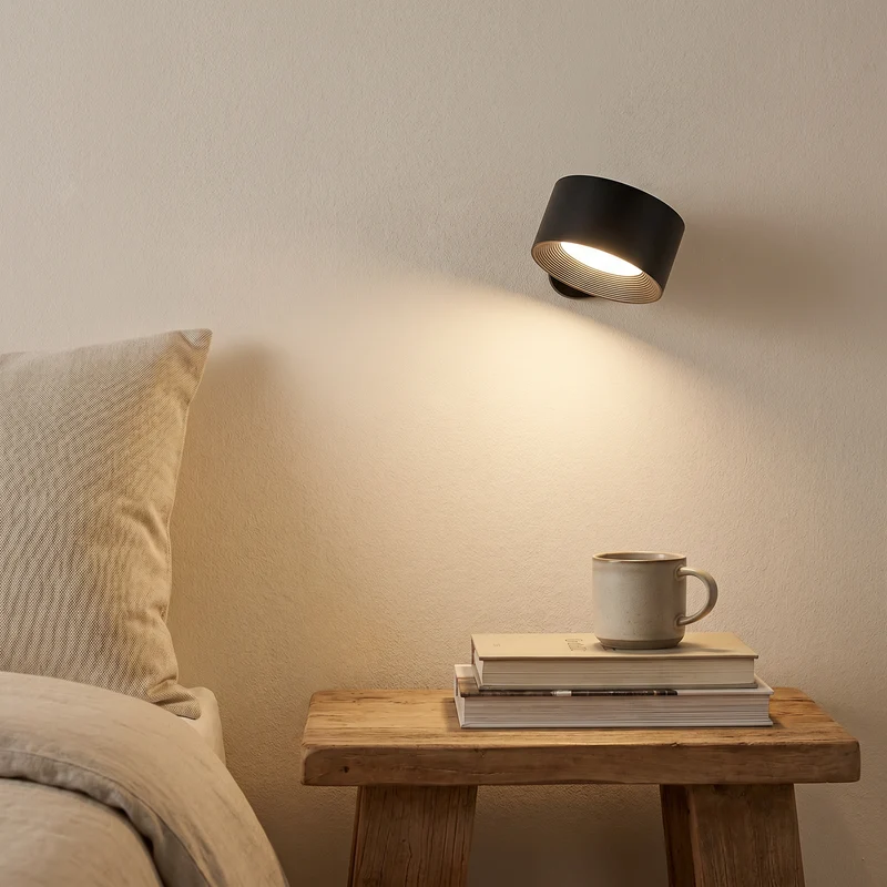 Applique Murale Sans Fil Rechargeable | Télécommande Incluse