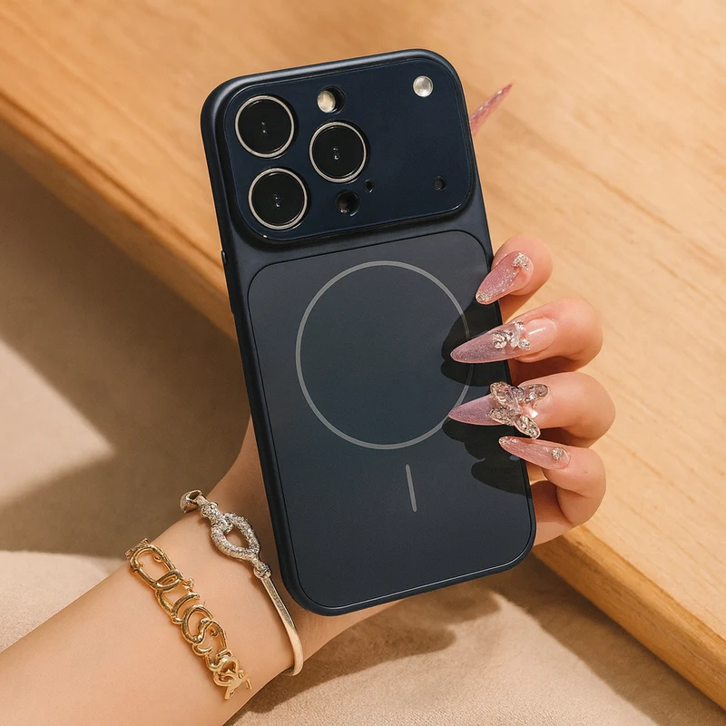 Magnetisk etui til iPhone – Elegant beskyttelse med ringdesign