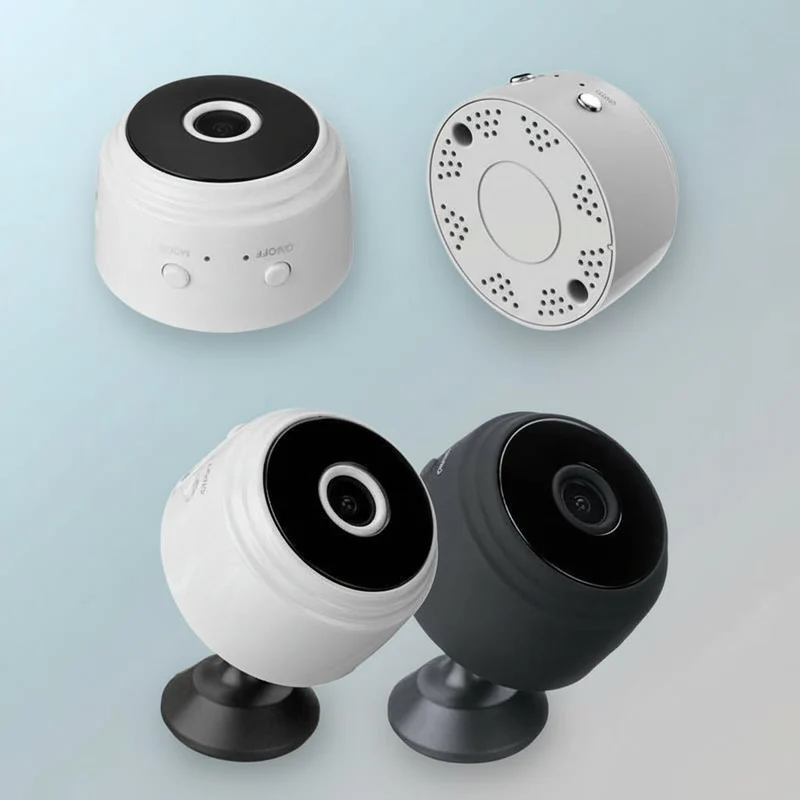 Trådløst 1080p Mini Kamera med Magnet og Nattevision