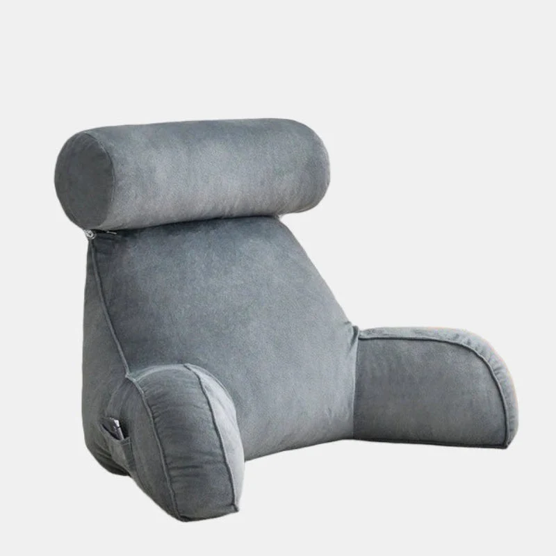 Ergonomisk Læsepude med Sidelomme og Håndtag