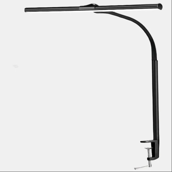 Fleksibel LED Skrivebordslampe med Klemme til Ergonomisk Lys