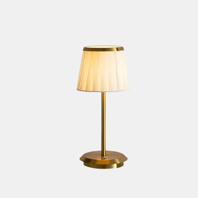 Elegant Bordlampe med Blødt Lys til Hjem og Kontor