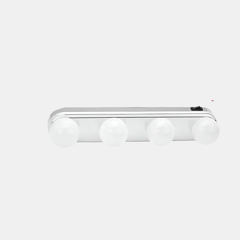 Bærbar LED Spejllampe med Sugekop til Perfekt Makeup