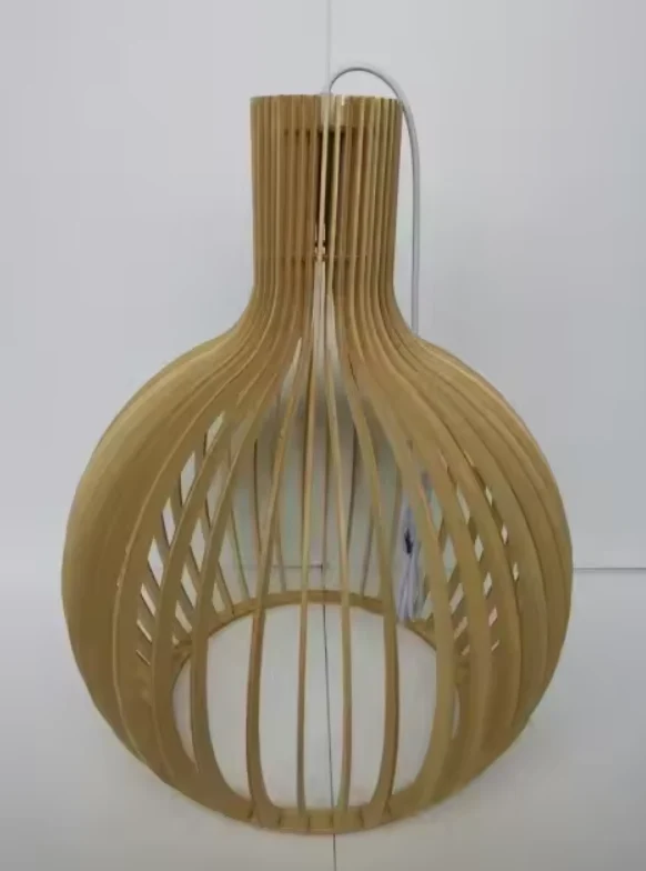 Bambus Pendel Lampe – Naturlig Stemning og Bæredygtigt Design