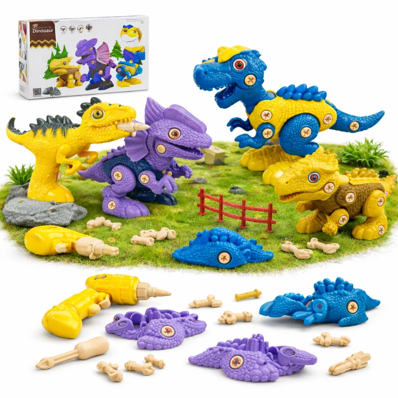 JurassicDrill – Cool & lekfullt – Dino DIY-set