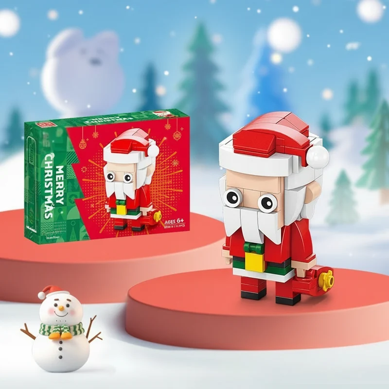 WinterBlocks – Juligt & roligt – Julkonstruktion leksaker