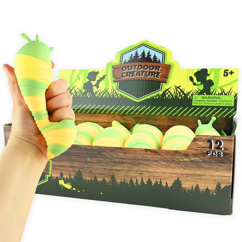 Klämvänliga Larv/Squeeze Caterpillar