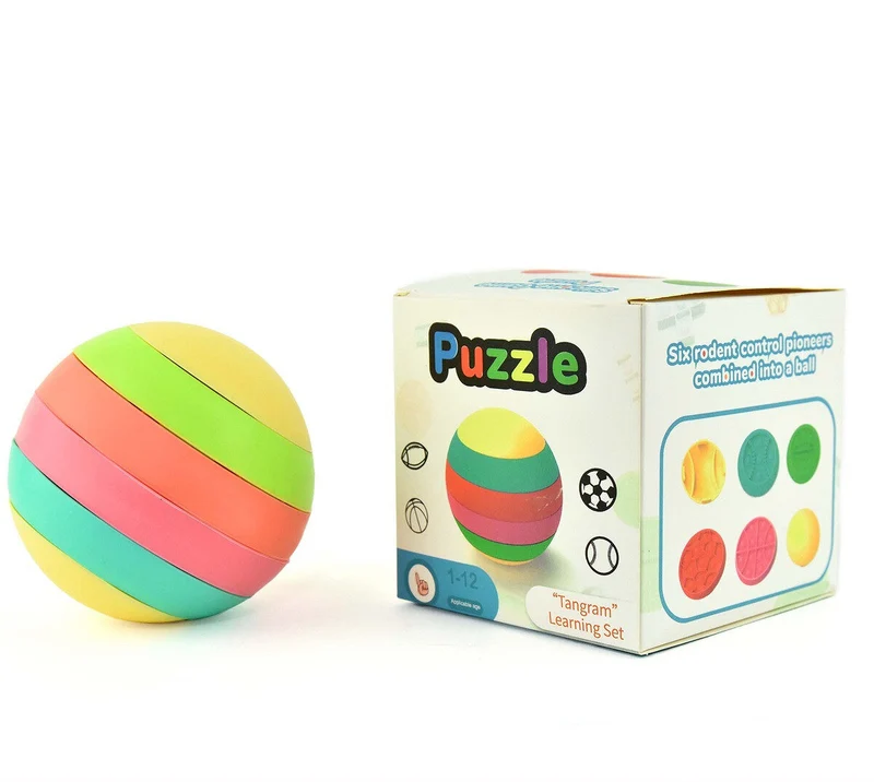 Push Poppers Bubble Puzzle Ball 6pcs 10cm