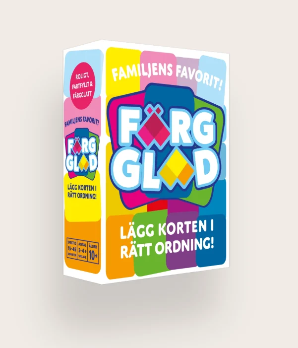 Sällskapsspel- Färgglad