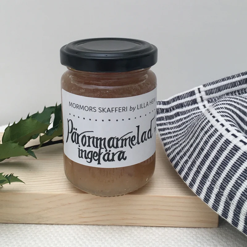 Marmelad Päron & Ingefära | Närproducerad by Lilla Hem