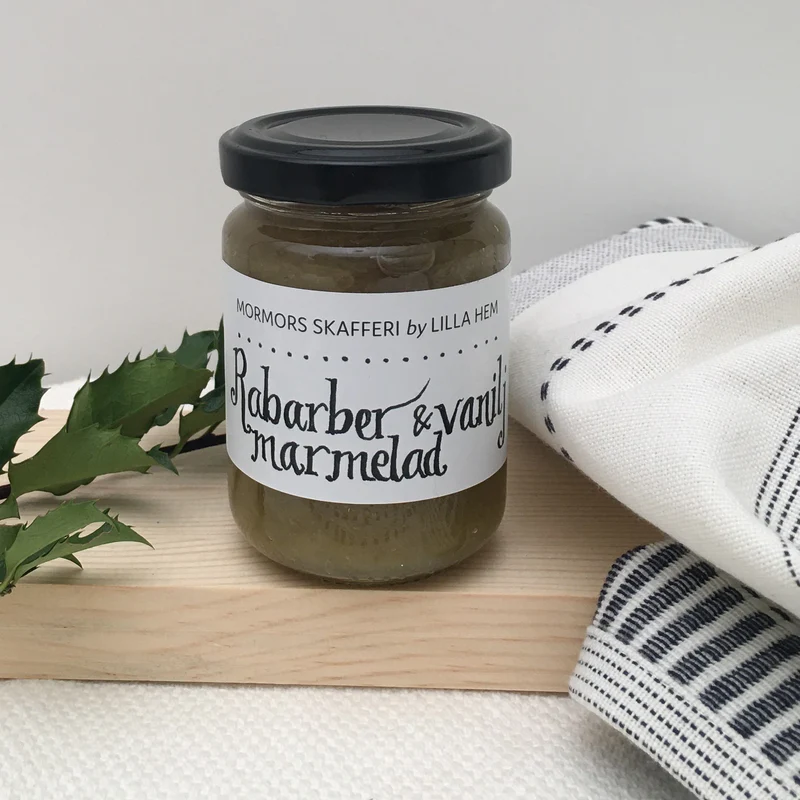 Marmelad Rabarber & Vanilj | Närproducerad by Lilla Hem