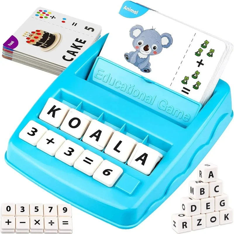 EduPlay – 2-i-1 – Lär- och lekset med alfabet- och sifferkort