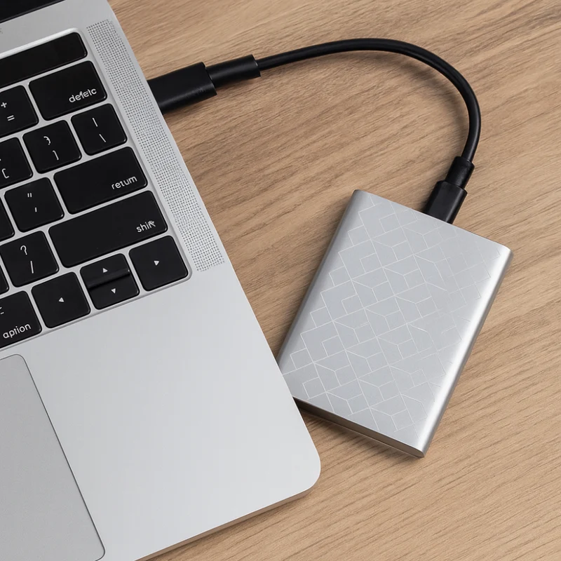 Bærbar SSD, ekstern højhastighedslagring til computer og bærbar computer