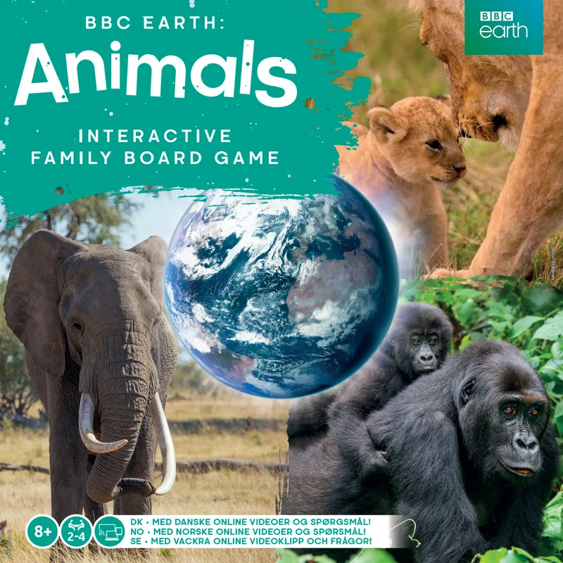 Sallskapsspel- BBC Earth Animals
