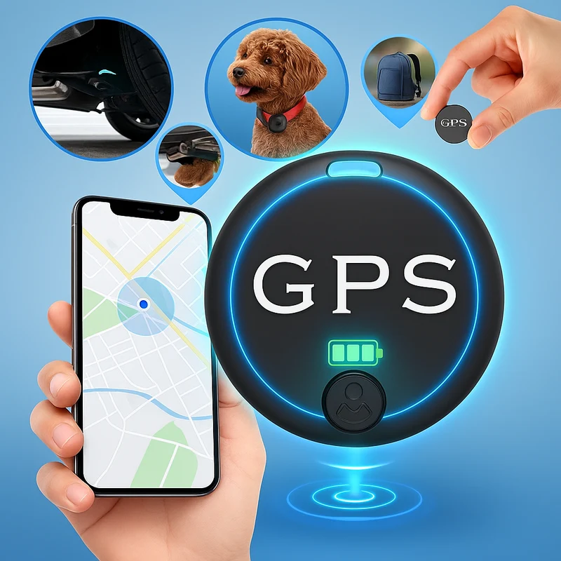 GPS Sporingsenhed - Magnetisk til Bil eller Kæledyr