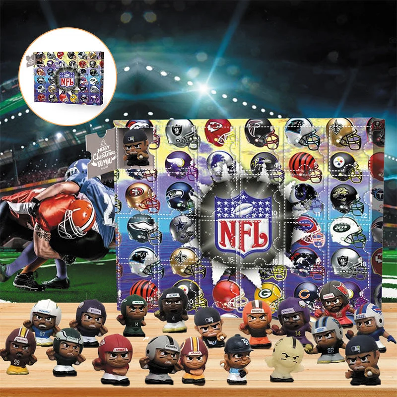 NFL Julekalender med 24 Gaver – GridironTematiseret