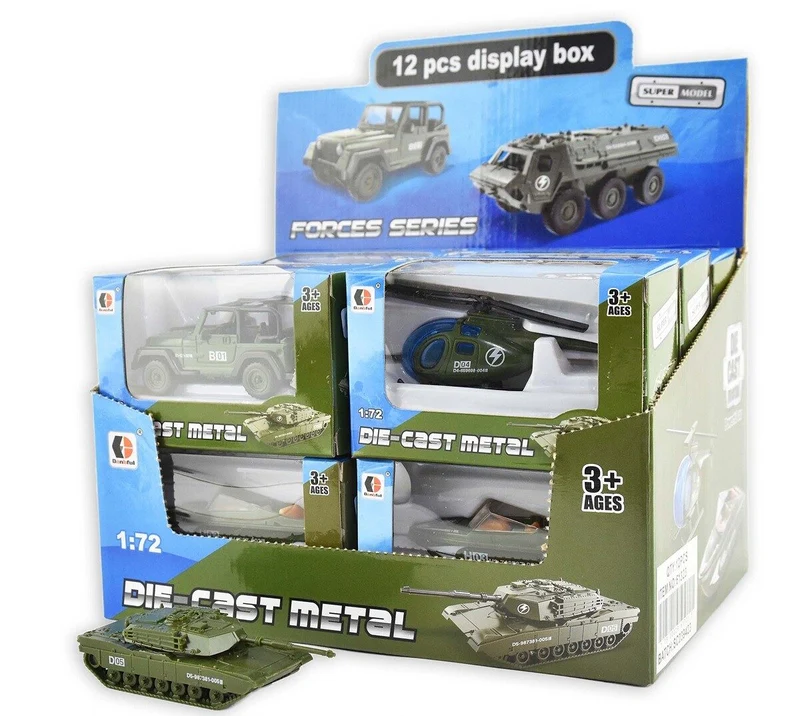 Leksaksbil - Army Vehicle -7cm