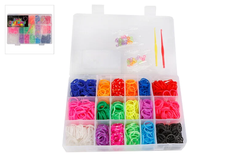 Loom Bands 1400 st. Refill låda