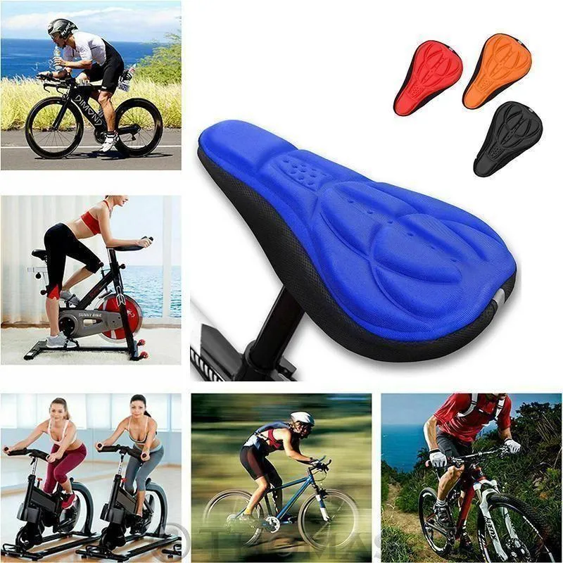 3D Blød Cykelsædeovertræk