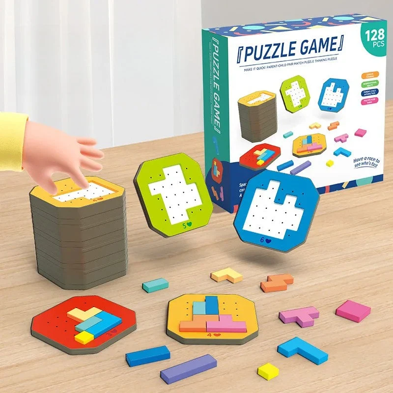 Colorful Tangram Puzzle™ - Kreativitet & lärande - Tangram-pussel
