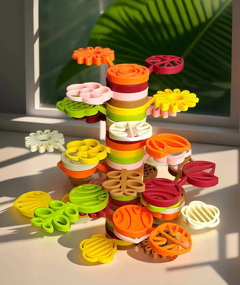 Stacking Balance Tree™ - Stapeläventyr för små byggare - STEM Leksaker
