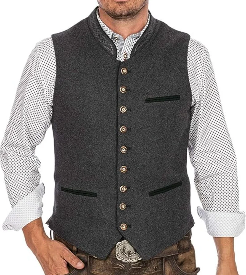 Herre Trachtenveste i stilfuldt design