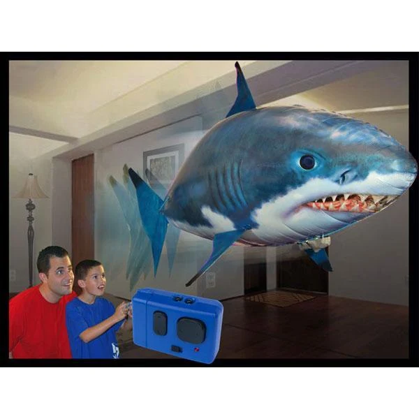 Uppblåsbar flygfisk - fjärrstyrd (Shark eller Nemo)