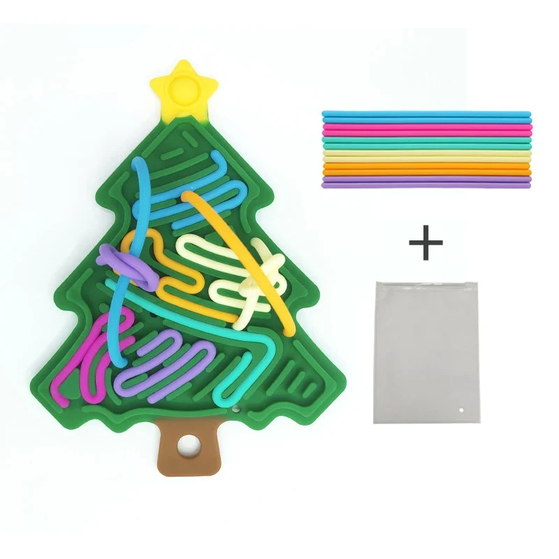 Xmas Tree Fidget Toy™ - Kompakt, julig och rolig - Fidget-julgran i silikon