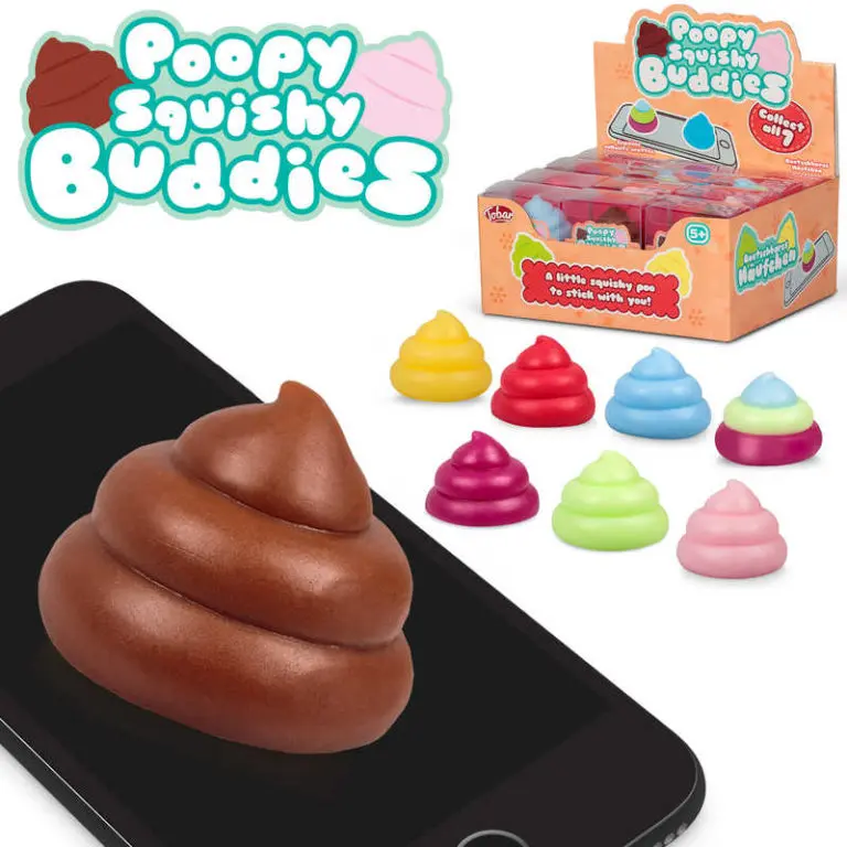 Squishy Mochi Poopy Buddies