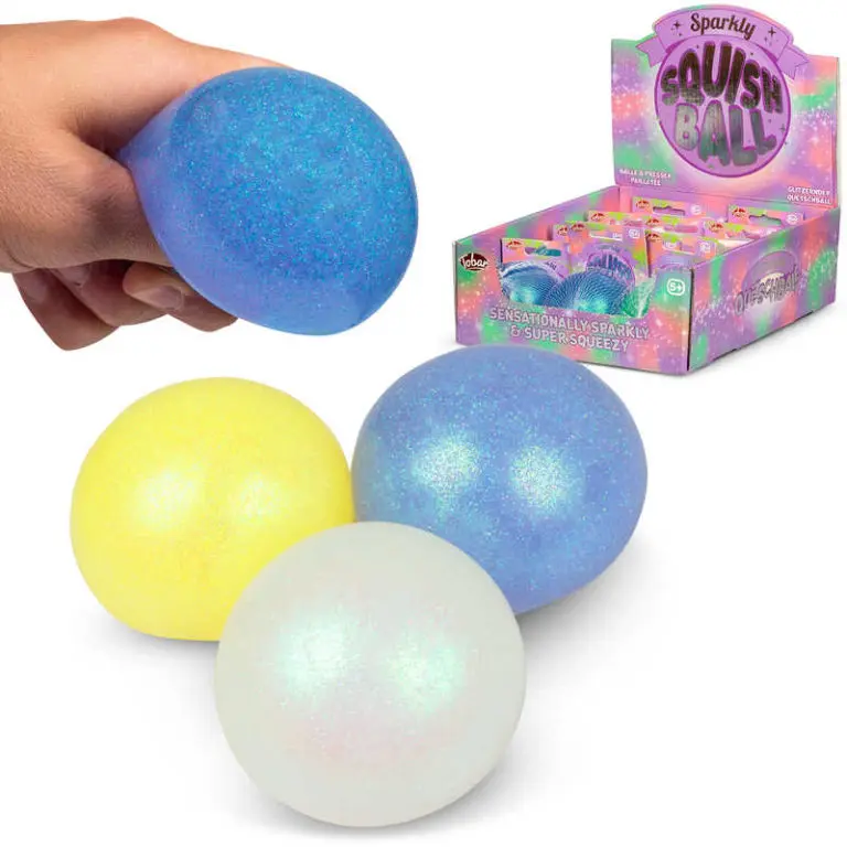 Stressboll Skimrande Glitter