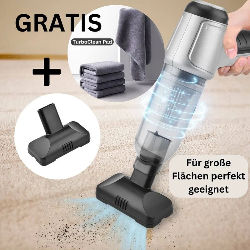 Turboclean Mundstykke til store overflader + GRATIS Nano rengøringsklud