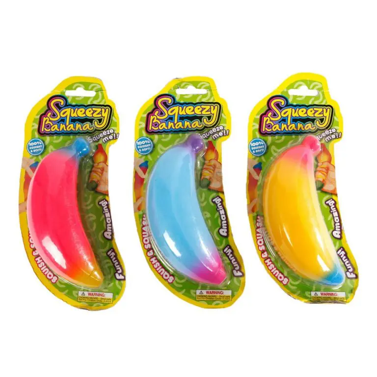 Squeeze Sand Banan Rainbow